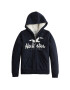 HOLLISTER Hanorac 'CORE LOGO SHERPA' bleumarin - Pled.ro