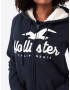 HOLLISTER Hanorac 'CORE LOGO SHERPA' bleumarin - Pled.ro