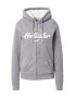 HOLLISTER Hanorac gri / alb - Pled.ro