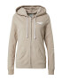 HOLLISTER Hanorac gri taupe / alb murdar - Pled.ro