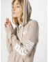 HOLLISTER Hanorac gri taupe / alb murdar - Pled.ro