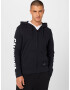 HOLLISTER Hanorac negru / alb - Pled.ro