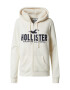 HOLLISTER Hanorac negru / alb - Pled.ro