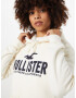 HOLLISTER Hanorac negru / alb - Pled.ro