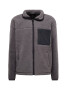 HOLLISTER Jachetă fleece 'EXTERIOR' gri închis / negru - Pled.ro