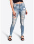 HOLLISTER Jeans albastru denim - Pled.ro