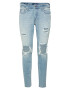 HOLLISTER Jeans albastru deschis - Pled.ro