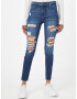 HOLLISTER Jeans albastru închis - Pled.ro