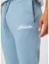 HOLLISTER Pantaloni albastru deschis / alb - Pled.ro