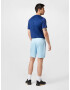 HOLLISTER Pantaloni albastru deschis / alb - Pled.ro