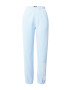 HOLLISTER Pantaloni albastru deschis / alb - Pled.ro