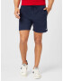 HOLLISTER Pantaloni albastru regal / alb - Pled.ro