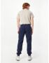 HOLLISTER Pantaloni bleumarin / alb - Pled.ro