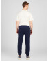 HOLLISTER Pantaloni bleumarin / alb - Pled.ro