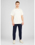 HOLLISTER Pantaloni bleumarin / alb - Pled.ro