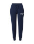 HOLLISTER Pantaloni bleumarin / alb - Pled.ro