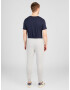 HOLLISTER Pantaloni bleumarin / gri deschis / alb - Pled.ro