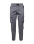 HOLLISTER Pantaloni cu buzunare gri închis / negru / alb natural - Pled.ro