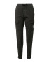 HOLLISTER Pantaloni cu buzunare negru / alb - Pled.ro