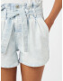 HOLLISTER Pantaloni cu cute albastru deschis - Pled.ro