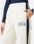 HOLLISTER Pantaloni 'DARK ACADEMIA' crem / bleumarin - Pled.ro