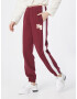 HOLLISTER Pantaloni 'DARK ACADEMIA' roșu burgundy / alb - Pled.ro