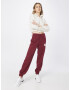 HOLLISTER Pantaloni 'DARK ACADEMIA' roșu burgundy / alb - Pled.ro