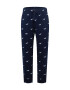 HOLLISTER Pantaloni de pijama bleumarin / alb - Pled.ro