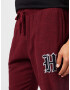 HOLLISTER Pantaloni de pijama roșu carmin / negru - Pled.ro