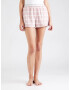 HOLLISTER Pantaloni de pijama roz / alb - Pled.ro