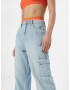 HOLLISTER Pantaloni eleganți albastru denim - Pled.ro