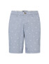 HOLLISTER Pantaloni eleganți albastru fumuriu / alb - Pled.ro