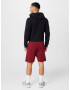 HOLLISTER Pantaloni 'EMEA' bleumarin / roșu vin / alb - Pled.ro