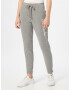 HOLLISTER Pantaloni gri amestecat / alb - Pled.ro