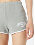 HOLLISTER Pantaloni gri amestecat / alb - Pled.ro