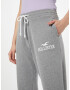 HOLLISTER Pantaloni gri amestecat / alb - Pled.ro