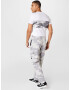 HOLLISTER Pantaloni gri / gri deschis / alb - Pled.ro