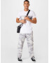 HOLLISTER Pantaloni gri / gri deschis / alb - Pled.ro