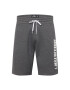 HOLLISTER Pantaloni gri metalic / alb - Pled.ro