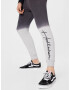 HOLLISTER Pantaloni gri metalic / negru / alb - Pled.ro