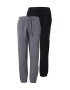 HOLLISTER Pantaloni gri / negru - Pled.ro