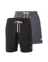 HOLLISTER Pantaloni gri / negru / alb - Pled.ro