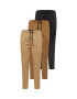 HOLLISTER Pantaloni maro coniac / maro deschis / negru - Pled.ro