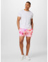 HOLLISTER Pantaloni mov liliachiu / portocaliu / roșu - Pled.ro