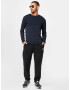 HOLLISTER Pantaloni negru / alb - Pled.ro