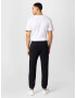 HOLLISTER Pantaloni negru / alb - Pled.ro