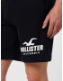 HOLLISTER Pantaloni negru / alb - Pled.ro