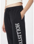 HOLLISTER Pantaloni negru / alb - Pled.ro