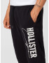 HOLLISTER Pantaloni negru / alb - Pled.ro