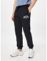 HOLLISTER Pantaloni negru / alb - Pled.ro